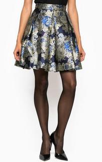 Короткая юбка с цветочным принтом Guess