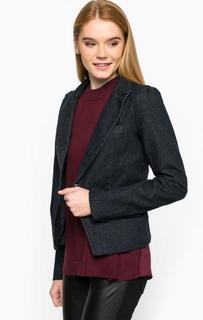 Пиджак из денима с застежкой на болт Fornarina