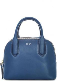 Маленькая кожаная сумка через плечо Dkny
