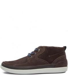 Ботинки из нубука на шнуровке Tommy Hilfiger