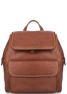 Кожаный рюкзак с одним отделом Gianni Conti