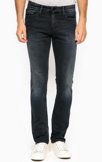 Зауженные джинсы синего цвета Calvin Klein Jeans