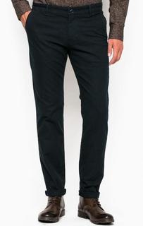 Зауженные синие брюки из хлопка Lerros