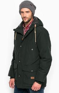 Удлиненная куртка из хлопка с капюшоном Lee