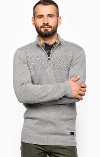 Хлопковый джемпер с воротником на молнии Wrangler