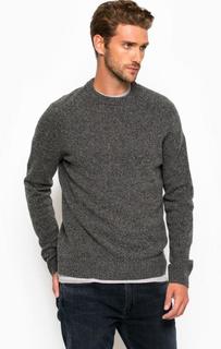 Серый шерстяной джемпер с круглым вырезом Levis®