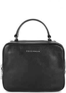 Маленькая кожаная сумка через плечо Coccinelle