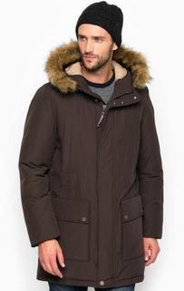 Удлиненная куртка из хлопка Geox