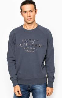 Хлопковый свитшот с круглым вырезом Pepe Jeans