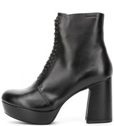 Кожаные ботильоны на каблуке и платформе Vagabond