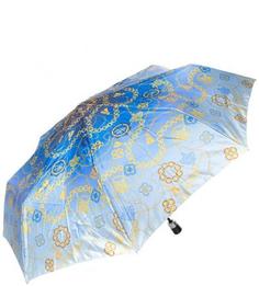 Синий зонт с системой "двойной антиветер" Doppler