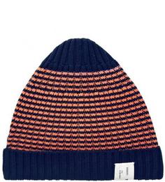 Шапка из хлопка в полоску Scotch&Soda