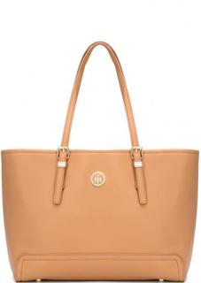 Сумка шоппер из искусственной кожи Tommy Hilfiger