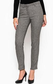 Укороченные брюки из акрила, шерсти и полиэстера MET