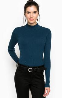 Хлопковый джемпер с высоким воротом Tom Tailor Denim