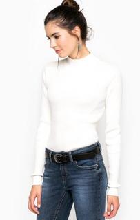 Хлопковый джемпер с высоким воротом Tom Tailor Denim