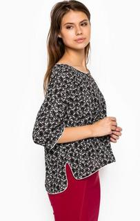 Блуза с удлиненный спинкой MET