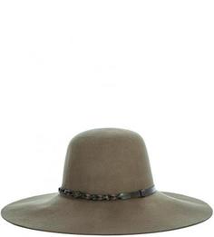 Шляпа коричневого цвета из шерсти Goorin Bros.