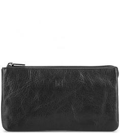 Кожаный кошелек на молнии Sergio Belotti