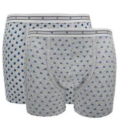 Комплект из двух трусов-боксеров из хлопка Scotch&Soda