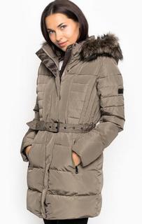 Пуховик из полиэстера с капюшоном Pepe Jeans