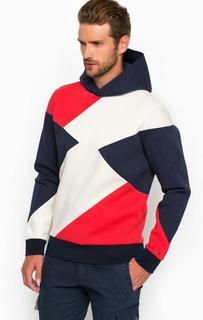 Толстовка из хлопка с капюшоном Hilfiger Denim