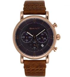 Часы круглой формы с хронографом Gant