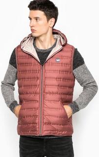 Двусторонний пуховый жилет на молнии Gas