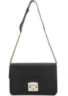 Маленькая сумка из сафьяновой кожи Furla