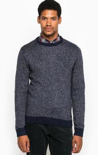 Трикотажный синий джемпер Lee