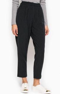 Укороченные брюки из полиэстера в полоску Glamorous