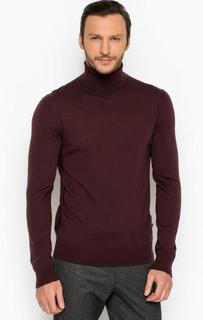 Бордовая шерстяная водолазка Michael Michael Kors