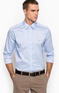 Приталенная рубашка из хлопка Lacoste