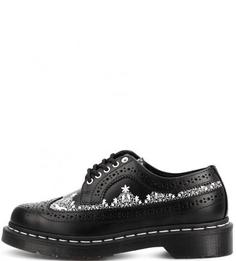 Кожаные полуботинки на шнуровке Dr. Martens