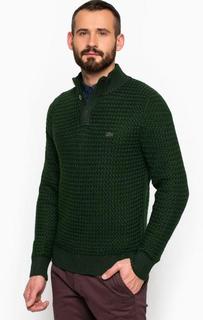 Свитер с застежкой на кнопки Lacoste