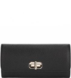 Однотонный кошелек на замке Michael Michael Kors