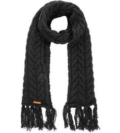 Вязаный шарф из акрила и шерсти Noryalli