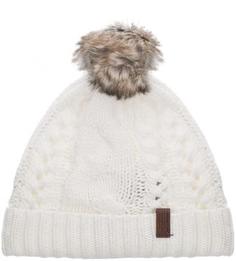Белая шапка с помпоном Superdry