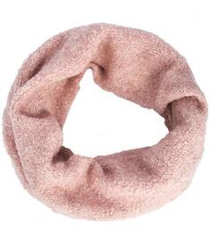 Розовый шарф-хомут из полиакрила и полиамида Tom Tailor