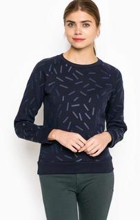 Хлопковый свитшот с принтом Lacoste