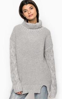 Свитер из полиэстера с объемным воротом Glamorous