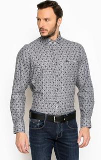 Хлопковая рубашка с длинными рукавами Lerros