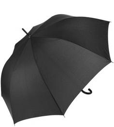 Зонт-трость с куполом черного цвета Doppler
