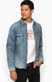 Утепленая стеганая джинсовая куртка D&S Ralph Lauren