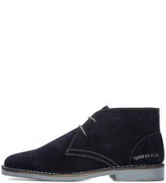 Замшевые ботинки на шнуровке Gas