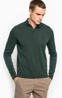 Хлопковый джемпер на молнии Lacoste