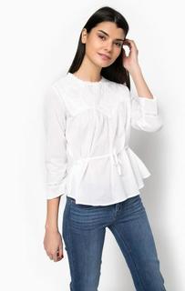 Белая хлопковая блуза с длинными рукавами Levis®