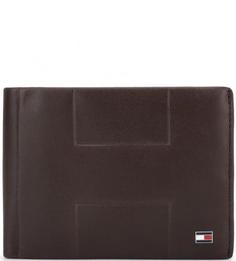 Кожаное портмоне с двумя отделами для купюр Tommy Hilfiger
