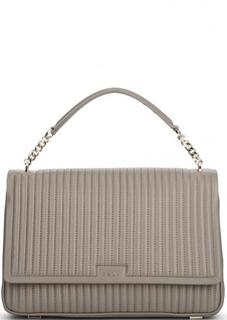 Кожаная сумка через плечо с короткой ручкой Dkny