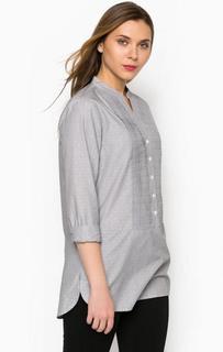 Туника в полоску серого цвета Michael Michael Kors